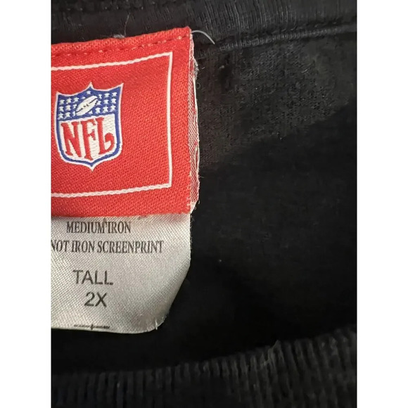 Vintage Seattle Seahawks Logo Helmet T-Shirt Men's XL TALL black Graphic Y2K NFL - Picture 5 of 10